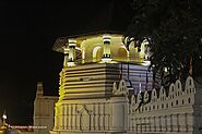 The Temple at night