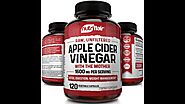 TOP 5 BENEFITS OF APPLE CIDER VINEGAR Get the results you want with this all natural ACV supplement