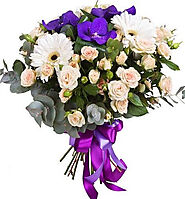 Buy Fresh Luxury Spray Roses Bouquet & Flowers Delivery Online