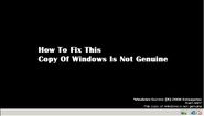 How to Fix This Copy of Windows 7 is not Genuine - TechNoven