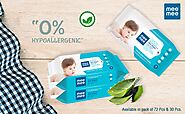 Buy Mee Mee Baby Gentle Wet Wipes with Aloe Vera extracts, 72 counts, Pack of 3 Online at Low Prices in India - Amazo...