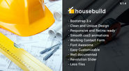 Housebuild - HTML Construction Business Template