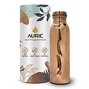 Copper Bottle & Cleaning Instructions | Merchandise - Auric