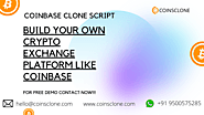 Coinbase Clone Script - To create your own exchange platform like coinbase