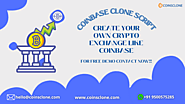 Coinbase Clone Script - To build your own exchange platform like coinbase