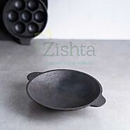 Cast Iron Appam Pan | Cast Iron Cookware | Buy Online | Zishta.com