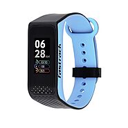Fastrack reflex 3.0 Unisex activity tracker - Full touch, color display, Heart rate monitor, Dual- tone silicone stra...