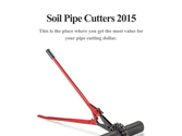 Soil Pipe Cutters 2015