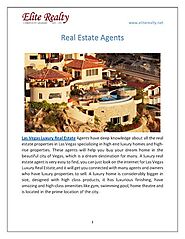 Real Estate Agents