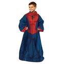 Marvel Comics Ultimate Spiderman Spider Up Blanket with Sleeves Comfy Throw Youth Size
