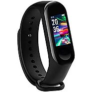 KUBA Smart Band M3C2021 Fitness Tracker Watch with Heart Rate, Activity Tracker Water Resistant Body Functions Like S...
