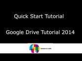 Google Drive Tutorial 2014 - Quick Start