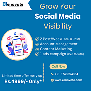Grow Your Social Media Visibility - Kenovate Solutions