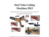 Steel Tube Cutting Machines 2015