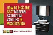 How to Pick the Right Bathroom Vanity in Mississauga | CGD Cabinetry