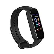 Amazfit Band 5 Fitness Tracker with Alexa Built-in, 15-Day Battery Life, Blood Oxygen, Heart Rate, Sleep Monitoring, ...