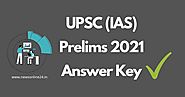 UPSC (IAS) Prelims 2021 Answer Key & Question Paper