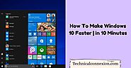 How To Make Windows 10 Faster - in 6 Simple Steps.