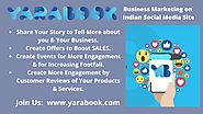 Business Marketing on Indian Social Media Site