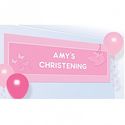 Personalised Pink Banner