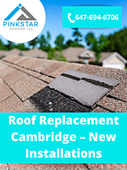 Roof Replacement Cambridge – New Installations