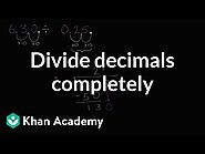 Dividing decimals | Khan Academy