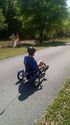 Wesley's first Rails to Trails ride...3.24 miles!!! - Wesley's Great Bike Giveaway Page