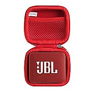 Hermitshell Travel Case for JBL GO2 - Waterproof Ultra Portable Bluetooth Speaker (Red)