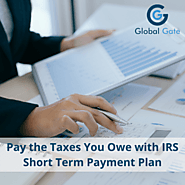 Pay the Taxes You Owe with IRS Short Term Payment Plan | Global Gate