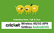 Cricket Wireless 4G/5G APN Settings (Android/iphone) 2021 - Apn Settings Android 4G/5G