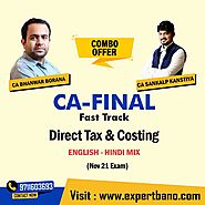 CA Final Direct Tax & Scmpe Fast Track Batch (Old And New Syllabus) AppliCAble For May & Nov 21 – CA Bhanwar Borana &...