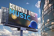 Music Wide Billboard Mockup 2019