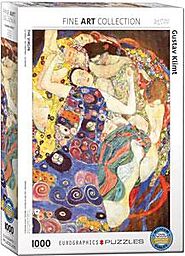 Klimt's The Virgin 1000 Piece Puzzle - Quick Ship - Puzzlicious.com