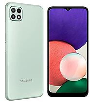 Samsung Galaxy A22 4G LTE NOT 5G 6.4" HD+ Quad Camera 5000mAh Battery, Dual Sim GSM Unlocked Global 4G Volte (NOT VER...