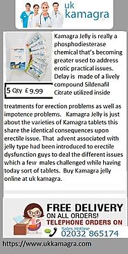 Kamagra jelly share the identical consequences upon erectile issue