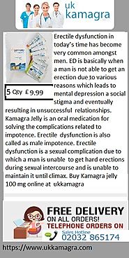 Kamagra jelly solving the complications related to impotence