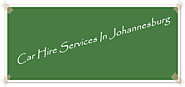 Car Hire Services In Johannesburg