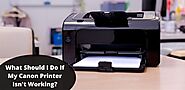 What Should I Do If My Canon Printer Isn’t Working? – Ctrlr