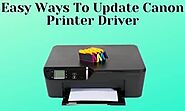 Easy Ways To Update Canon Printer Driver