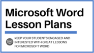 Microsoft Word Lesson Plans to Wow Your Students