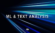 Machine Learning & Text Analysis