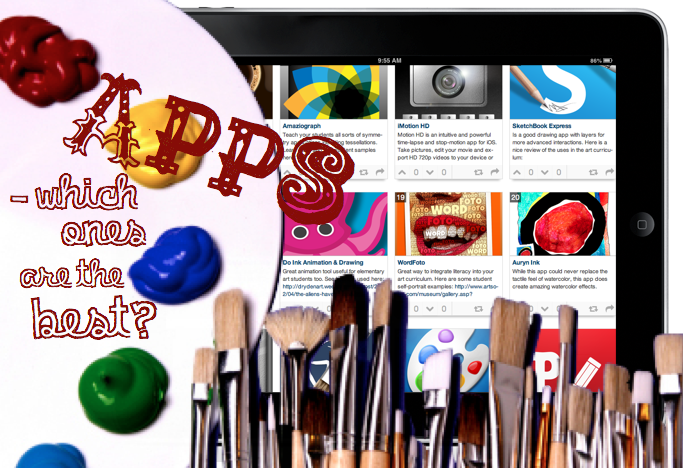 Headline for The Best iPad Apps in Art Education