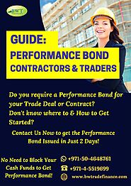 Infographics: Performance Bond – How to Get BG MT760