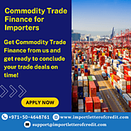 Commodity Trade Finance for Importers