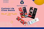 How you Enhance your Business with Custom Lip-Gloss Boxes