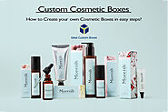 How to Create your own Custom Cosmetic Boxes in easy steps