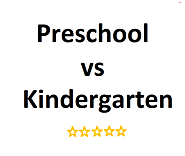 Preschool and Kindergarten: What is the difference?