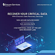 Critical Data Recovery Services with 96% Success rate