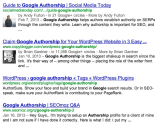 Google Authorship and Author Rank: Big for SEO in 2013 and Beyond