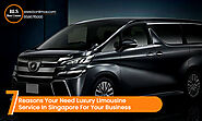 7 Reasons Your Need Luxury Limousine Service In Singapore For Your Business